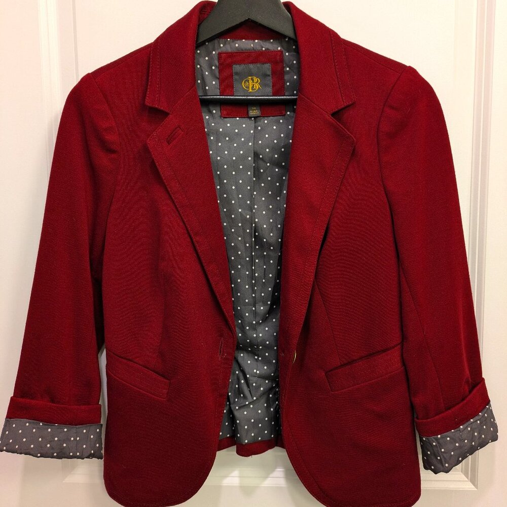 OBR Dark Red Blazer XS